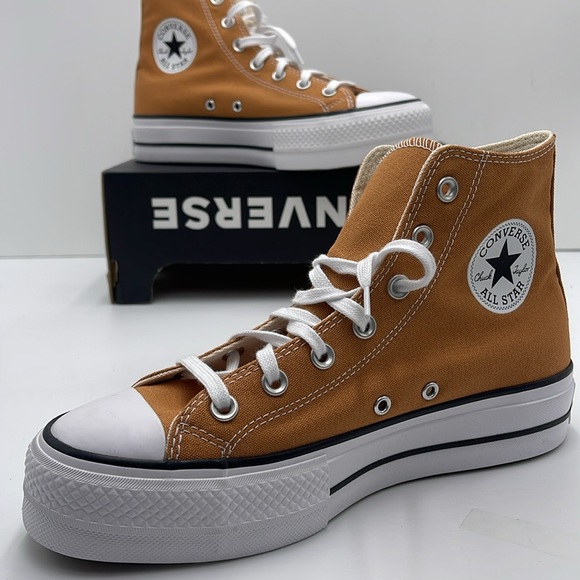 Converse WMNS CTAS LIFT HI
GINGERSNAP/WHITE/BLACK A11537F Platforms Sneakers - Picture 15 of 16